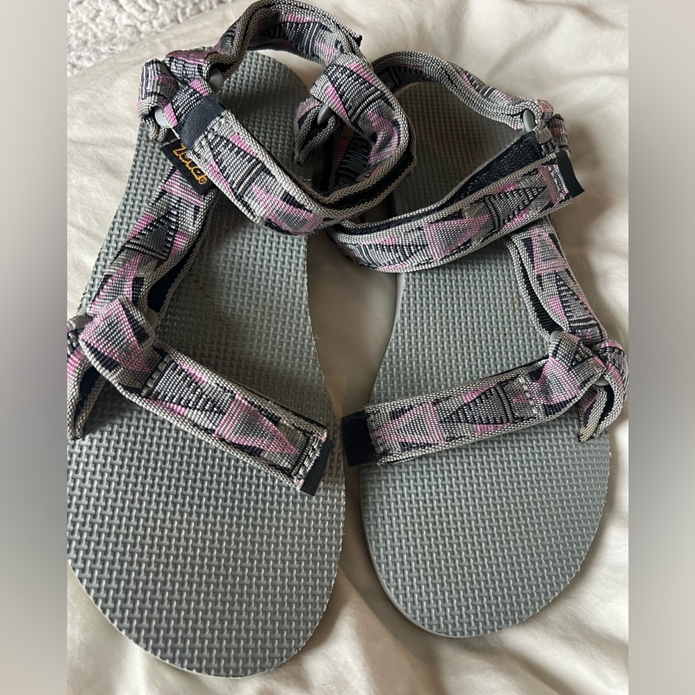 TEVA Sandals in grey and pink